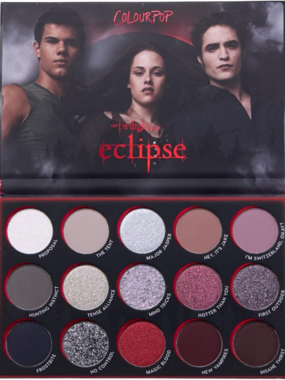 Limited Edition 15-Shade Eyeshadow Palette - Matte, Metallic & Glitter